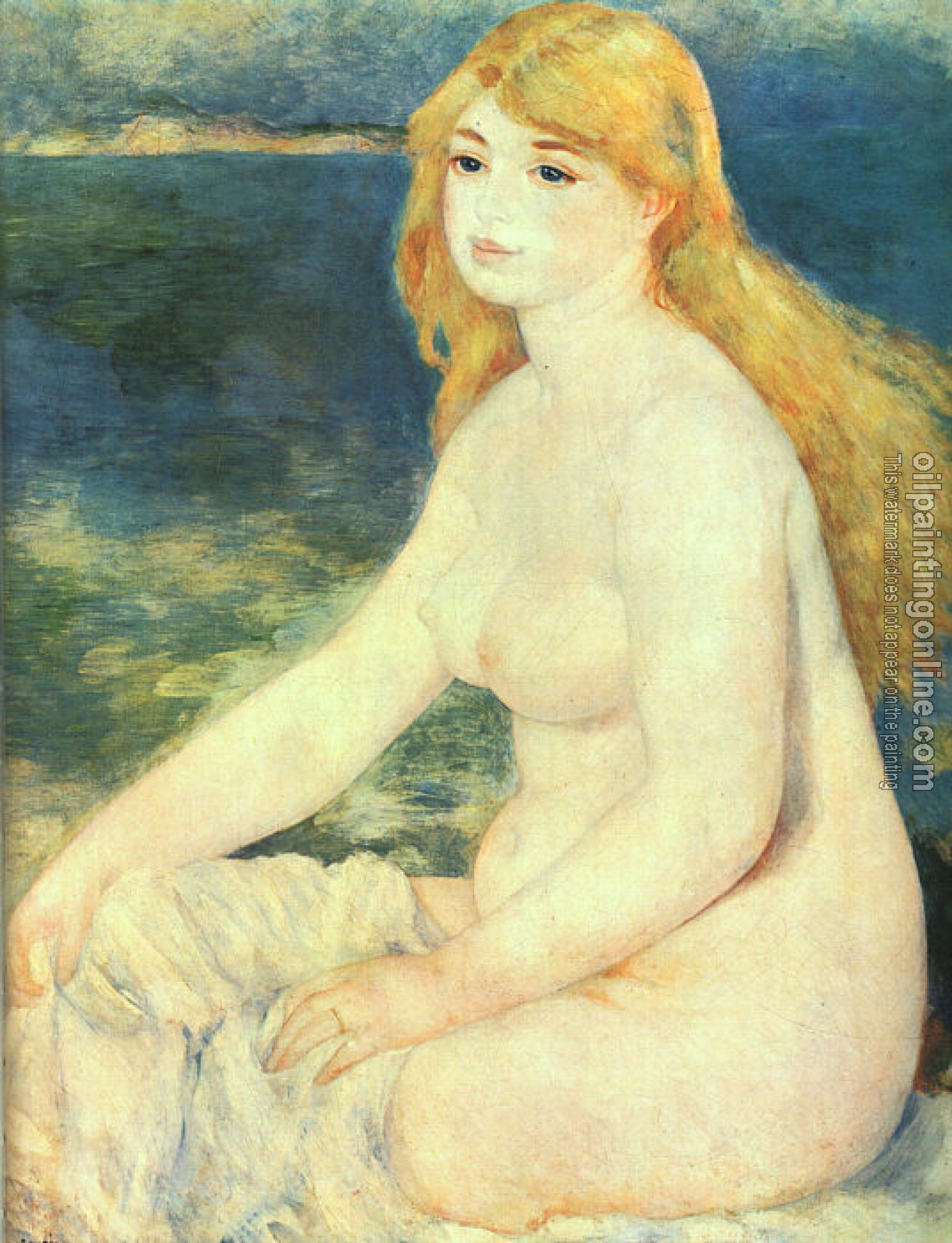 Renoir, Pierre Auguste - Blond Bather